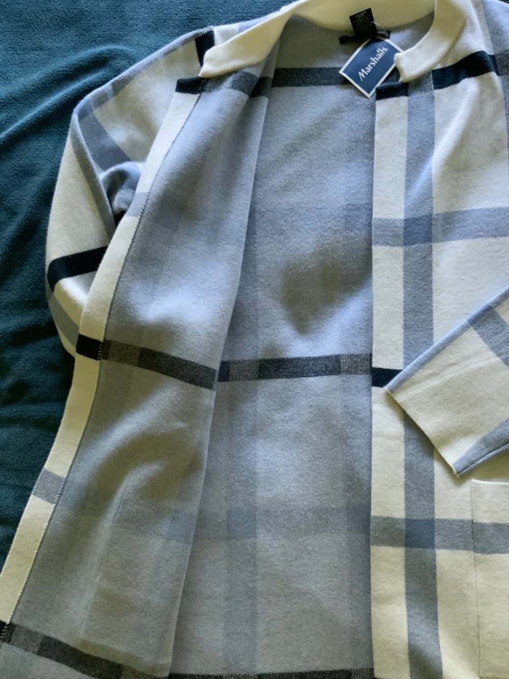 Tahari coatigan long sweater NWT - Picture 5 of 7